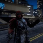 Arkham City Azrael (Cloth physics)