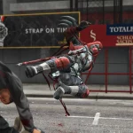 Arkham City Azrael (Cloth physics)