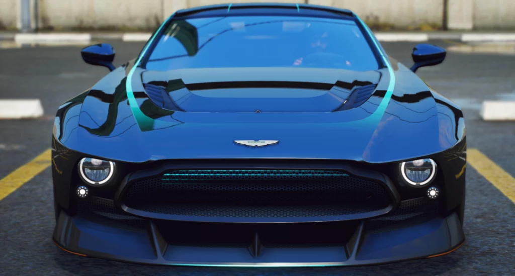 Aston Martin Victor Animated Gamer's Cafe