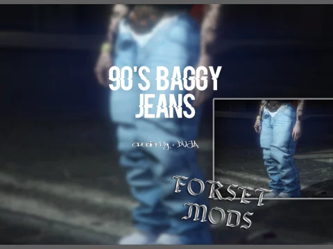 Baggy Jeans For MP Female