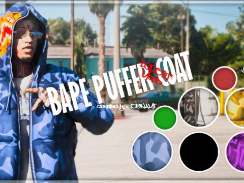 Bathing Ape Puffer Coat 1.0