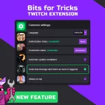 Bits For Tricks | Twitch Extension for streamers 1.0