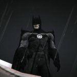 Blackest Night Batman (Cloth physics)