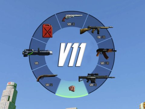 Colored 3D Weapon + Radio Icons 11.0