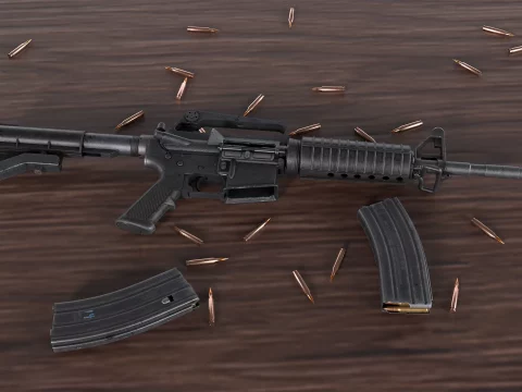 Colt CAR-15 [Animated]