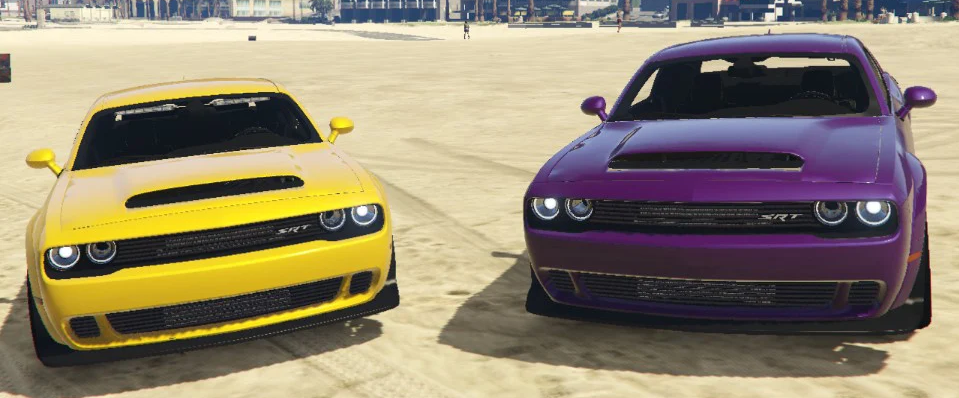 Dodge Challenger SRT Demon Twin Pack [Add-On] 1.0