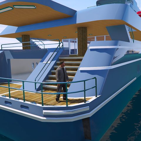 Drivable Yacht IV [Add-On] 2.0 – GTA 5 mod