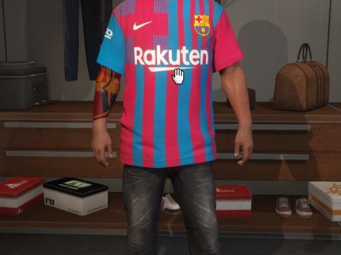 FC Barcelona 21/22 shirt 1.0
