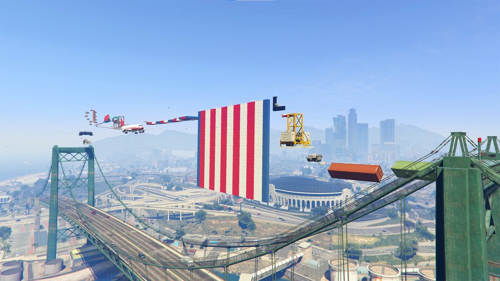 GTA 5 Bridge Ramp stunt challenge 1.0