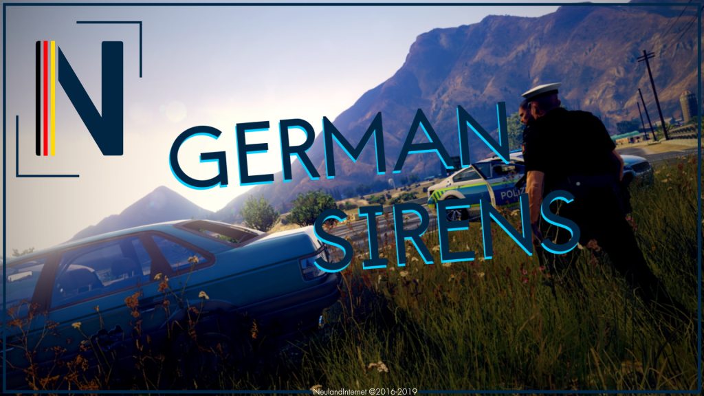 GTA V German Sirens - Deutsche Sirenen V1.7.5