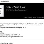 GTA V - Vietnamese Language Pack ( Việt Hóa ) 1.3 ( Dành cho bản GTA V từ 1.58 đổ lên )