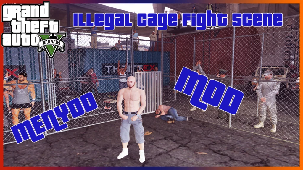 Illegal Cage Fight Scene v1