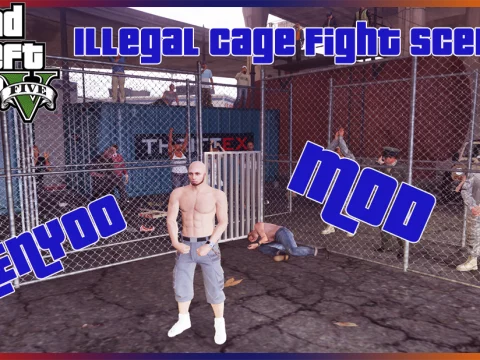 Illegal Cage Fight Scene v1