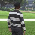 J.S.B Black & White Stripe Sweater (The Kid LAROI) 1.0
