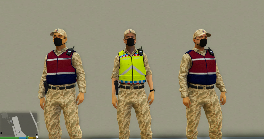 Jandarma Kamuflaj Ped [Replace] 3.0