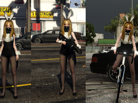 Kid Bunny Girl [Add-On Ped / FiveM]