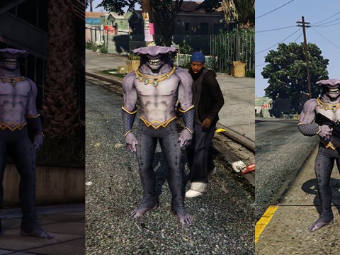 King Shark DC Universe [Add-On Ped / FiveM]