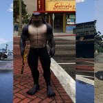 King Shark Nanue DC [Add-On Ped / FiveM]