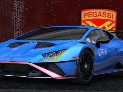 Lamborghini Huracan STO 2021 [Add-on | Animated dials] V1.0