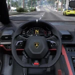Lamborghini Huracan STO 2021 [Add-on | Animated dials] V1.0