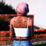 Long braid for MP Female 1.0