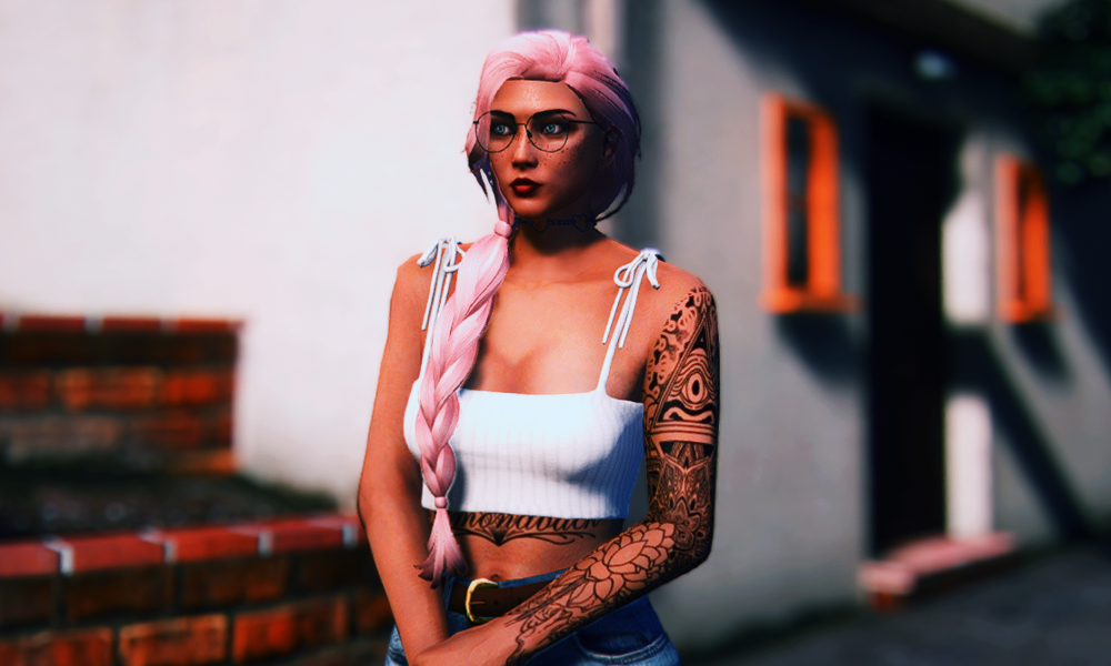 Long braid for MP Female 1.0 