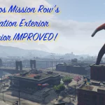Los Santos Mission Row Police Station Ambient Props, Peds and Vehicles! 1.0
