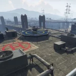 Los Santos Mission Row Police Station Ambient Props, Peds and Vehicles! 1.0