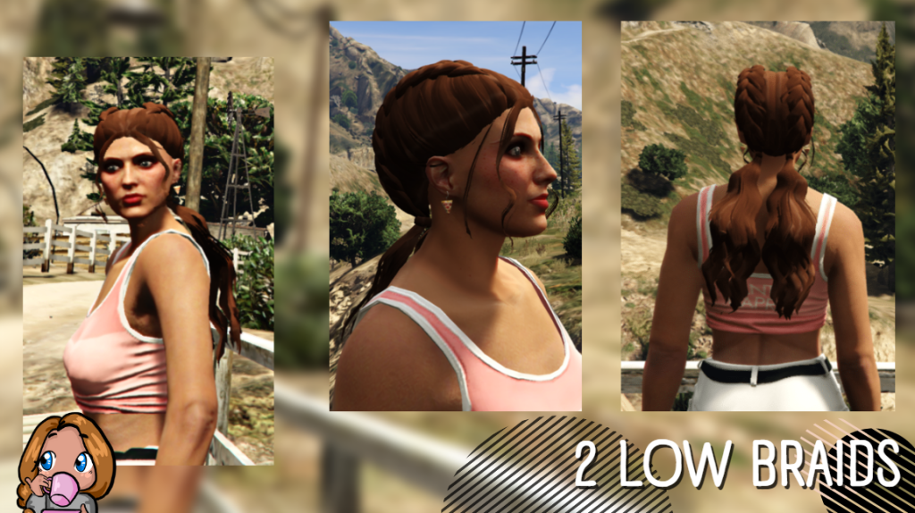 Low Braids for MP Female