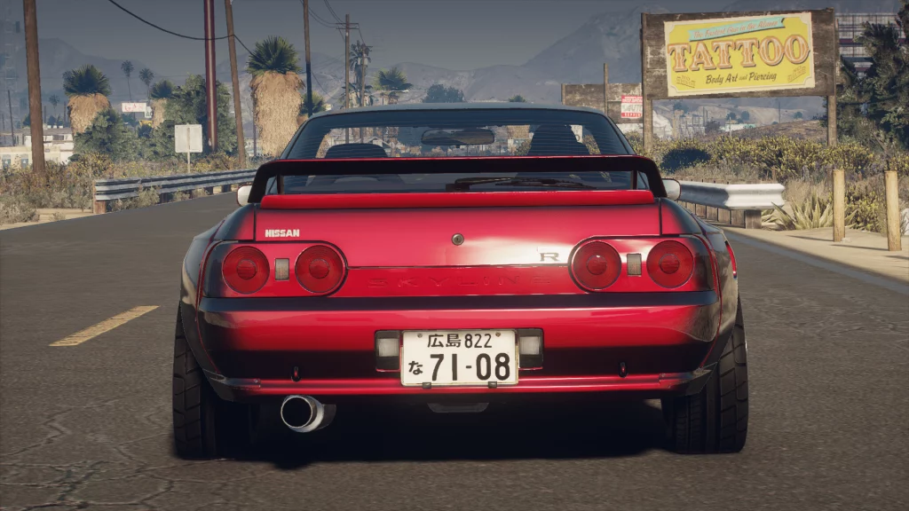 Nissan Skyline GT-R R32 (BNR32) [Add-On | Template] 1.1 (v2)