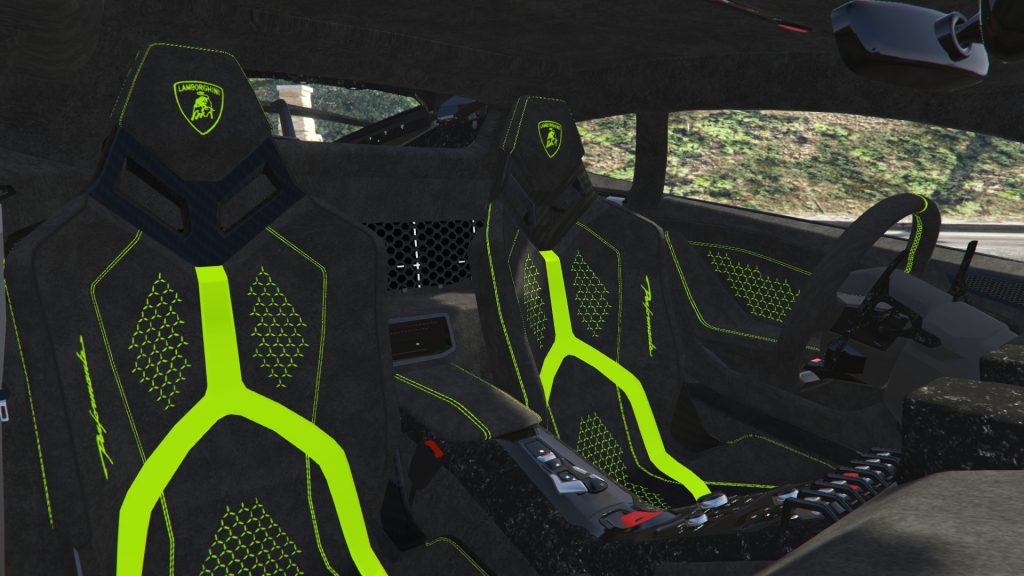 Original Lamborghini Interior stitching colors for Ying's Huracan Performante. 1.2 