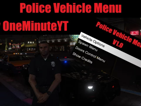Police Vehicle Menu 1.0