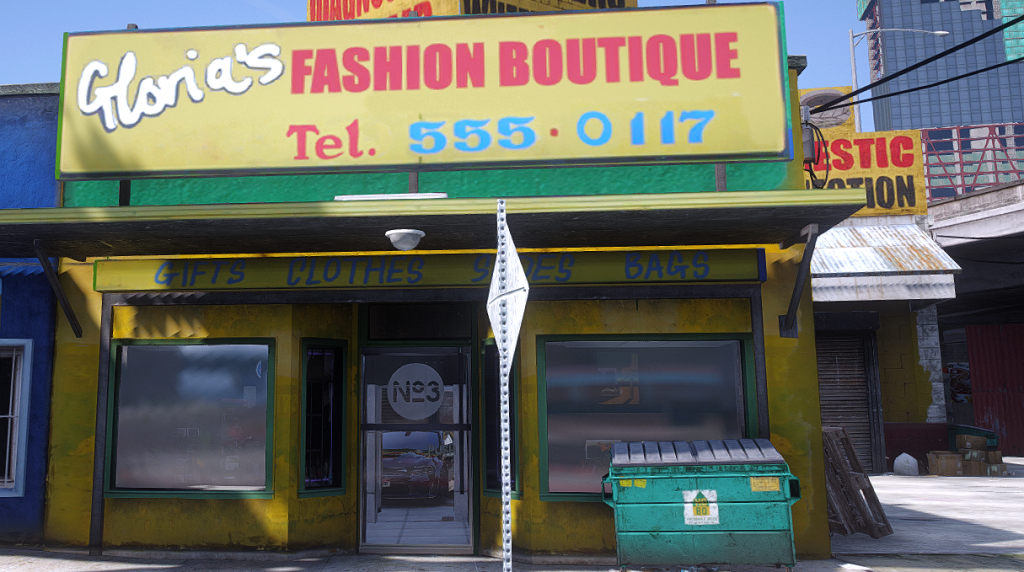 Pop-up Autoshop across Legion [YMAP] 1.0