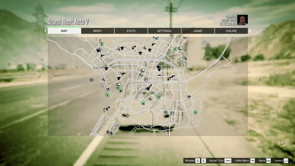 Racing Style Map 16k (N.F.S., Forza Horizon, The Crew, etc.) with Radar 1.0