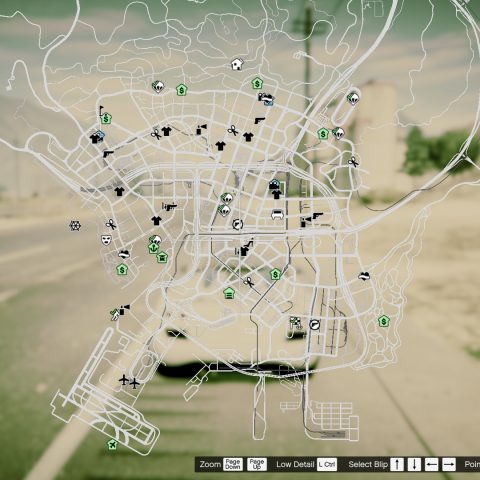 Racing Style Map 16k (N.F.S., Forza Horizon, The Crew, etc.) with Radar ...