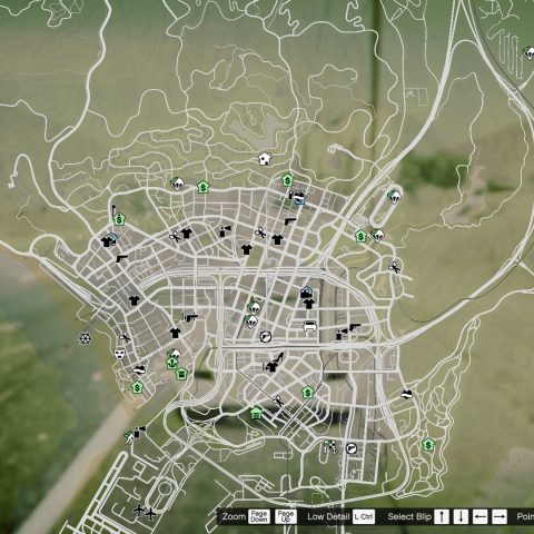 Racing Style Map 16k (N.F.S., Forza Horizon, The Crew, etc.) with Radar ...