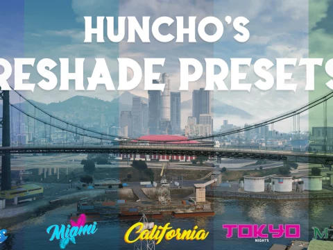 Huncho's Reshade Presets (NVE/QuantV/Vanilla) 1.4