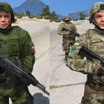 Russian and Ukrainian army 1.0