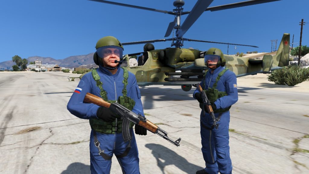 Russian pilot helicopter 1.0