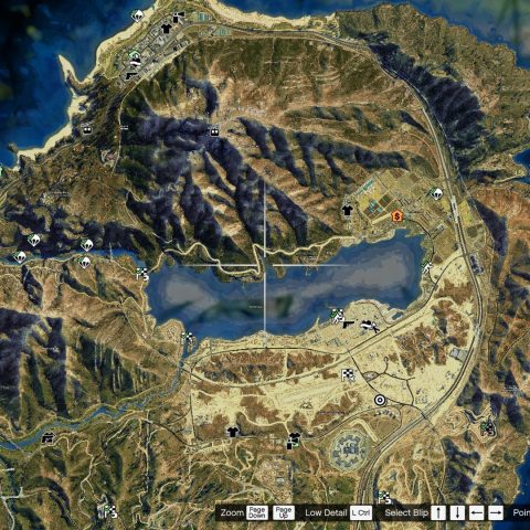 Satellite Map 16K that also works in Radar 1.1.1 Standard – GTA 5 mod