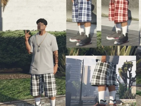 Shorts retexture for MP Male 1.0