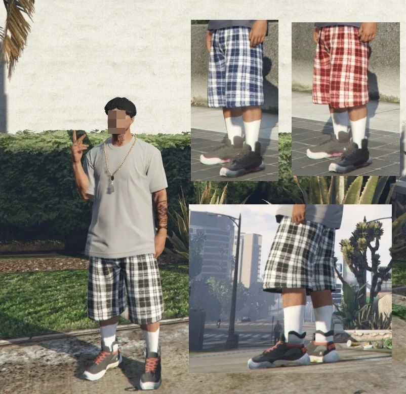 Shorts retexture for MP Male 1.0 