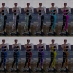 Split it - lace corsages & zipper pants for MP female 1.0