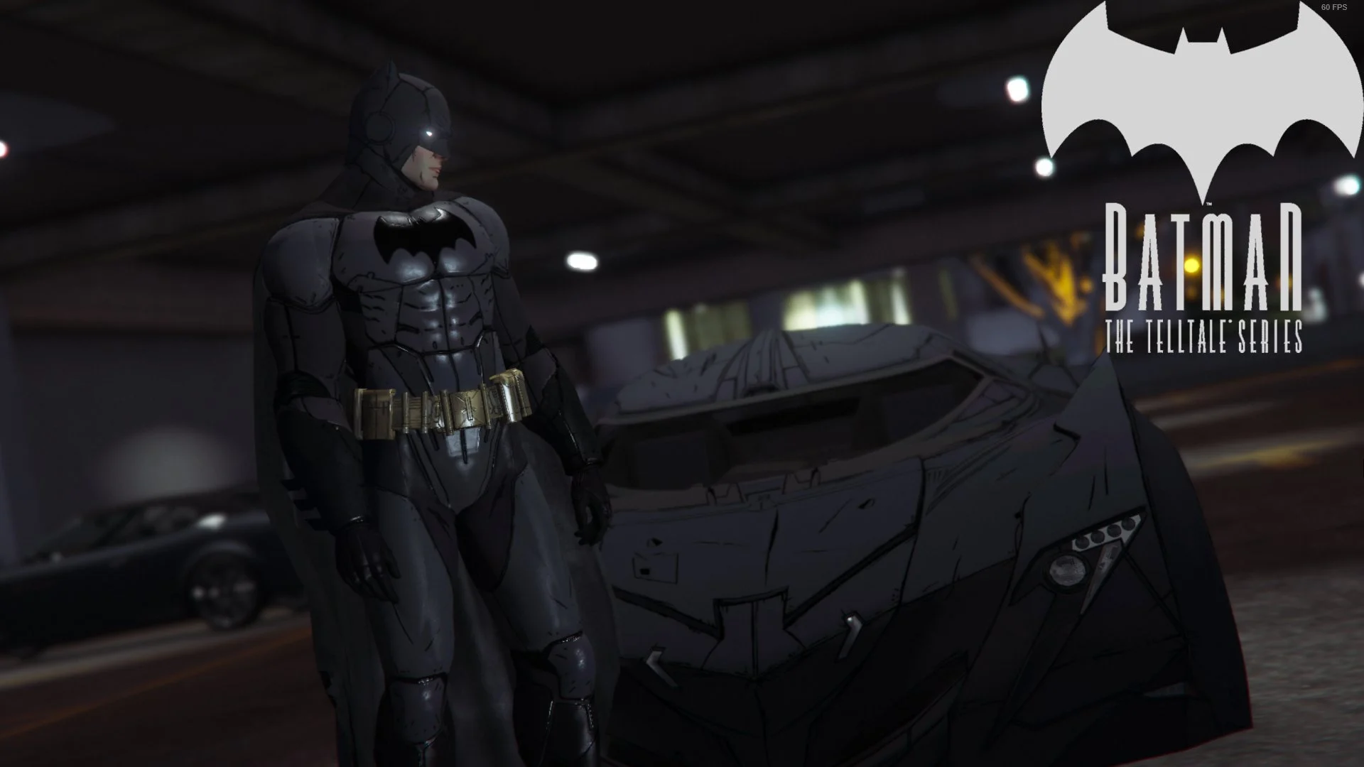 Batman: The Telltale Series Batmobile.  – GTA 5 mod