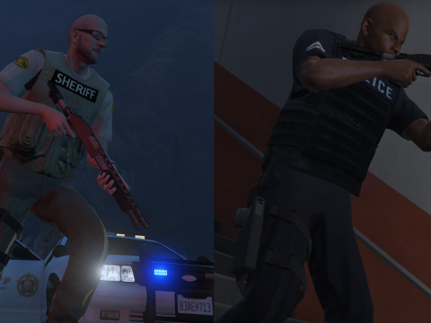 Thigh Holsters for Cops and Deputies 1.0