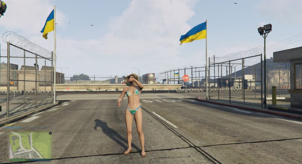 Ukraine Flag [SP / FiveM] 1.0