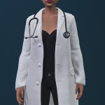 White Lab Coat for MP Male/Female 1.0