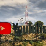 Youtube Logo Vinewood Sign [Add-On] 1.0