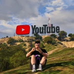 Youtube Logo Vinewood Sign [Add-On] 1.0