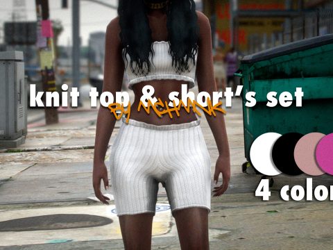 Nnit top & shorts for MP Female